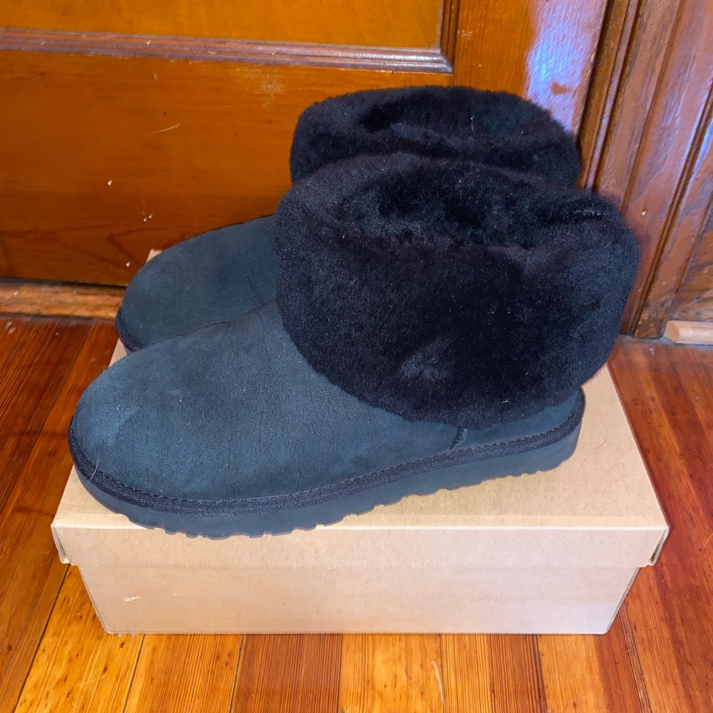 UGG Black Ankle Boots